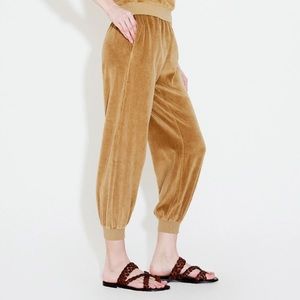 Suzie Kondi Velour Sweatpants with Pockets